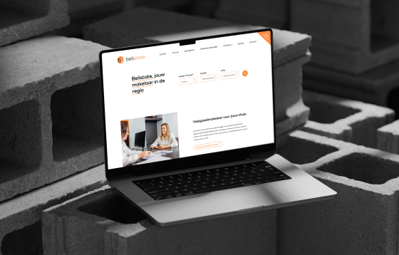 Voorstelling website belistate.be ontwikkeld door Webfluence