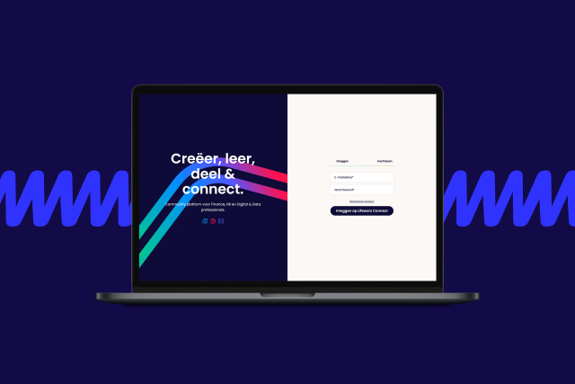 Mockup van het Lifeworx Login scherm